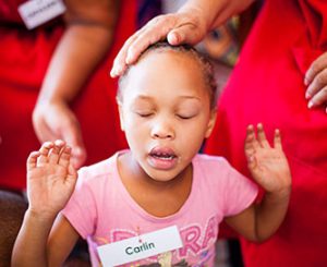 Child praying